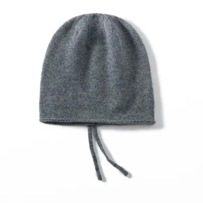 MERRILAMB-Chapeau en cachemire pour femme, casquette d'extérieur, Skullies, bonnets, Wstring, proxim