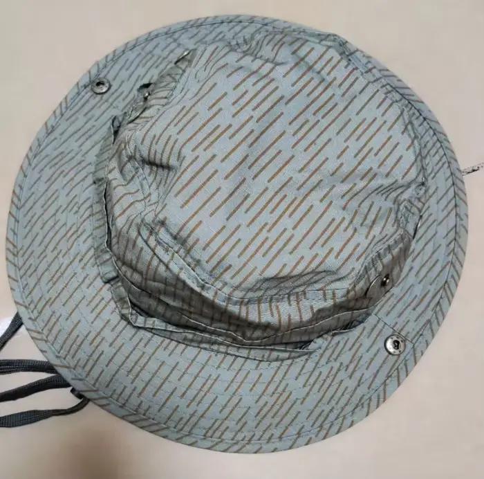 Chapeau de camouflage GDR allemand style goutte de pluie, casquette vintage pour l'extérieur