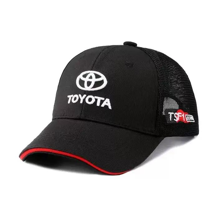 Casquette de baseball brodée F1 de haute qualité pour homme, style 2026 Toyota, et visière pare-sole