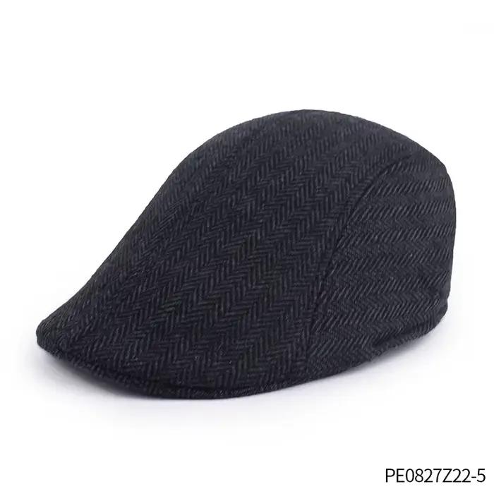PESENAR Chapeau Deerstalker à carreaux de style détective vintage pour accessoire de fête de costume
