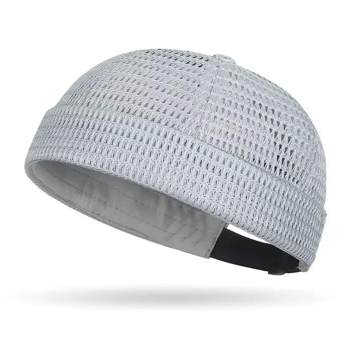 Chapeau d'été en maille de peau de Melon, bonnet Docker Ultra-léger et respirant, casquette Hip Hop 
