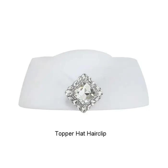 Chapeau élégant orné de strass, style britannique, béret plat en laine, grande taille, noir, chapeau