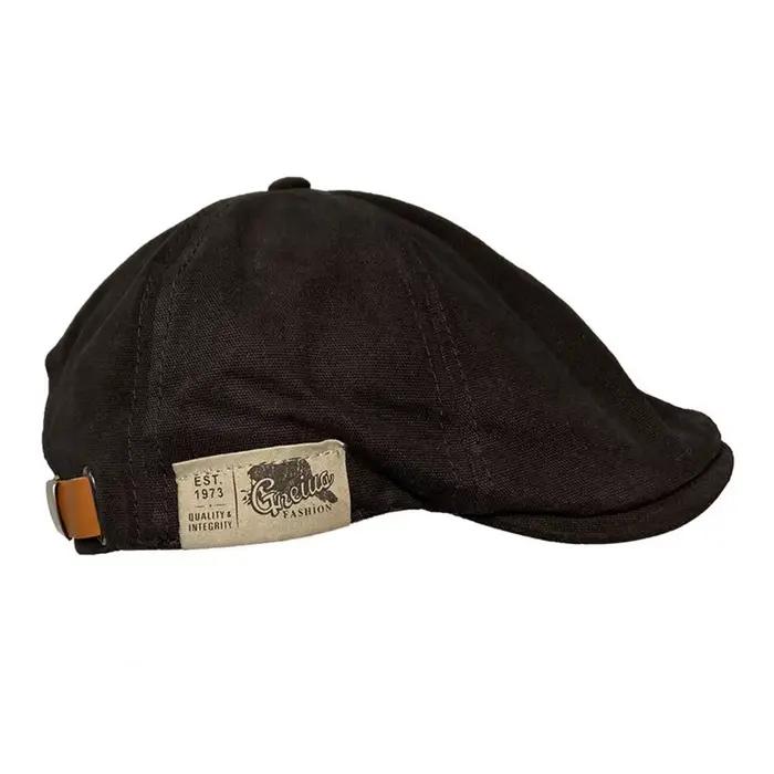 Chapeau fantastique décoratif britannique de Style occidental pour hommes, béret de couleurs pures p