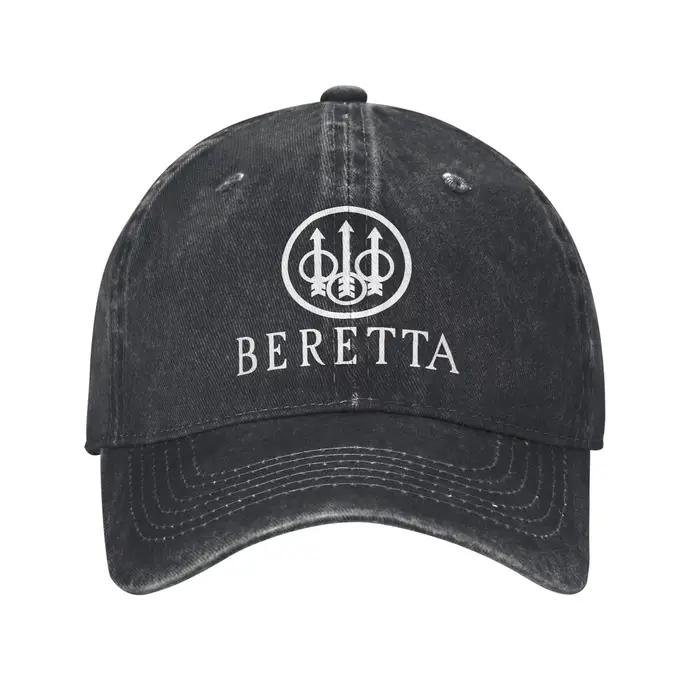 Casquette de baseball personnalisée B-Berettas pour femmes et hommes, respirante, style pistolet, pr