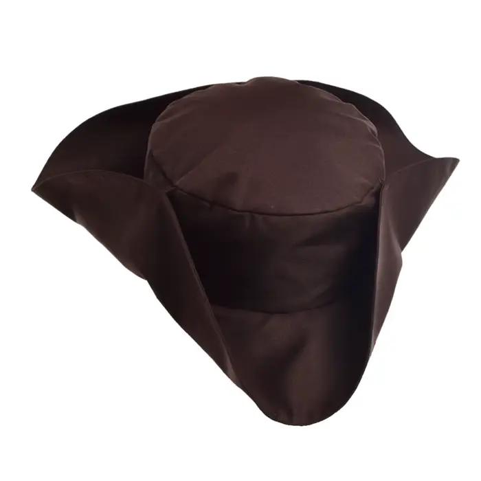 Chapeau de Pirate pour Halloween, casquette de capitaine Tricorn, bandeau pour adultes, casquettes d