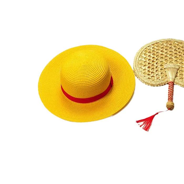 Chapeau de cosplay One Piece Luffy, accessoires de cosplay anime, chapeaux pour enfants, jouets, acc