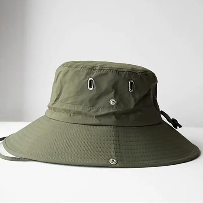 Chapeaux de soleil d'été Protection UV casquette de pêche de chasse en plein air pour hommes femmes 