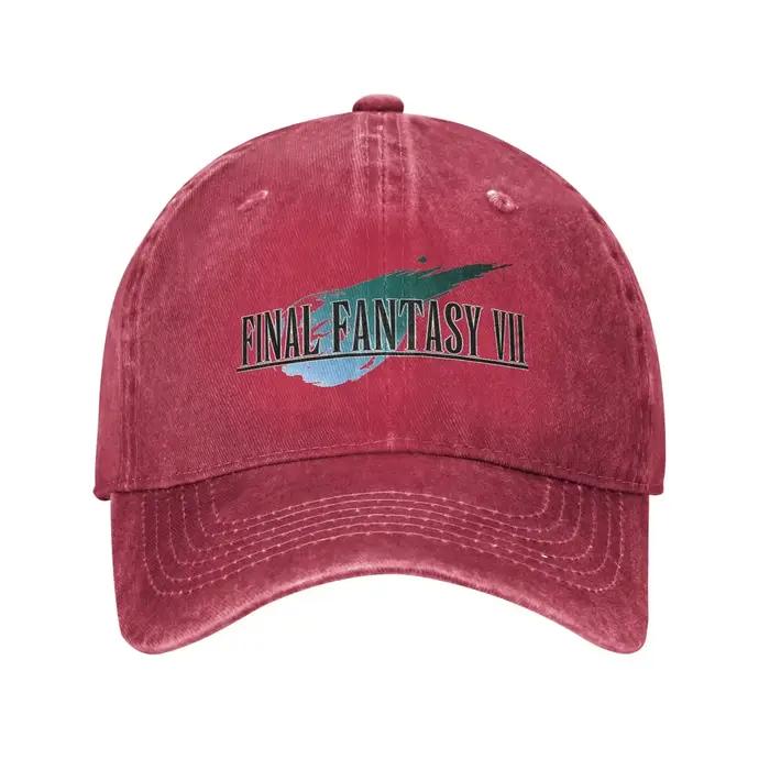 Casquette de Baseball Final Fantasy VII FF7 Merch pour hommes et femmes, chapeau de camionneur régla