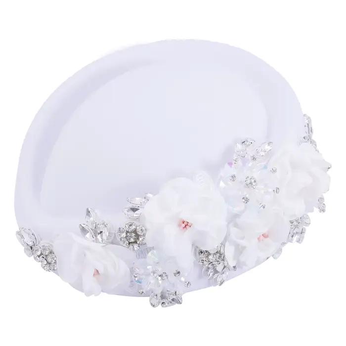 Chapeau bibi vintage style église pour femme – Élégant pour le thé, les mariages, les cocktails et l