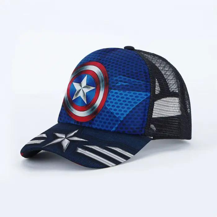 Casquette de baseball Marvel Avengers, Spider-Man, Iron Man, dessin animé cancers, chapeau de soleil