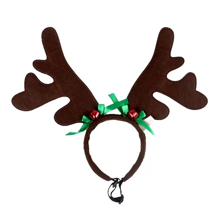 Chapeau en bois d'élan, vêtements de fête Cosplay, produit de déguisement, décorations de noël, four