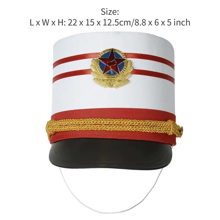 Chapeau de fanfare pour garçons et filles, accessoire de performance de carnaval d'halloween