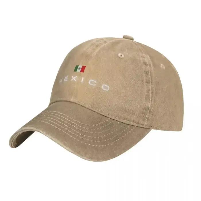 Casquette de Baseball drapeau du mexique, chapeau moelleux, nouveau chapeau pour femmes et hommes