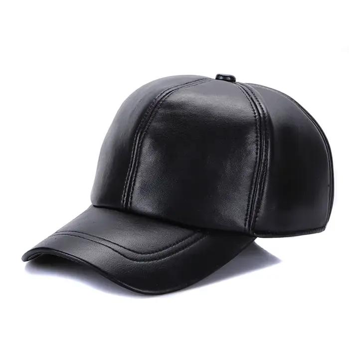 Nouvelle Casquette Hip-Hop Urbaine 2026 en Cuir – Chapeau Tendance pour Adulte – Casquette de Baseba