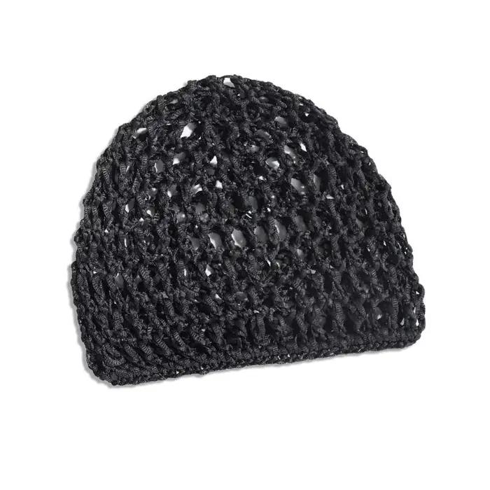 Chapeau ajouré sans bords, casquette tête mort en Crochet, chapeau tricoté ajouré pour femmes, filet
