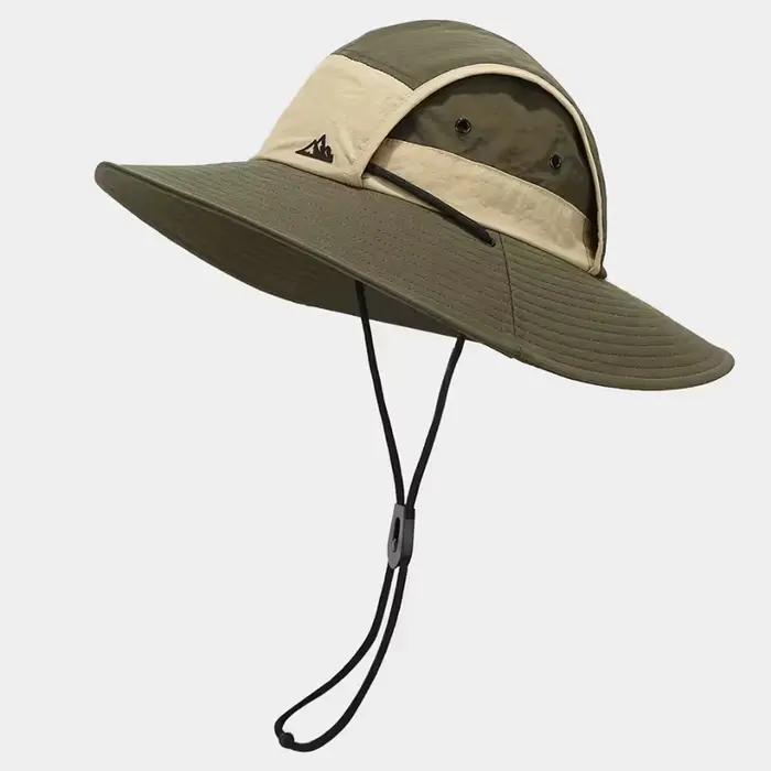 Chapeau de pêcheur pour hommes et femmes, protection solaire printemps-été, séchage rapide, chapeau 
