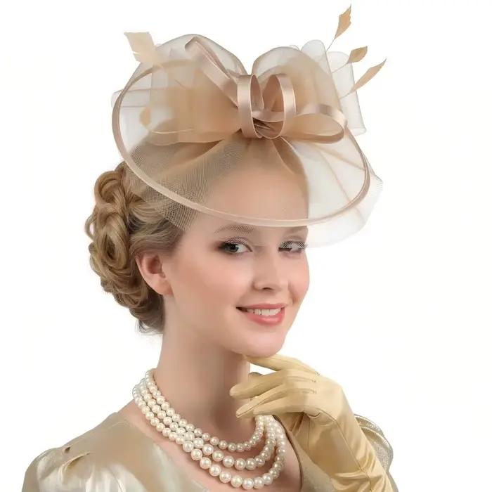 Chapeaux fascinateurs pour femmes, chapeaux pour le thé, chapeaux Kentucky Derby des années 1950, pi