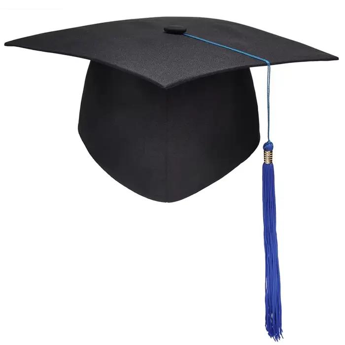 Chapeau de Cérémonie Adulte pour Remise de Diplôme, Chapeau de Baccalauréat, de Docteur ou de Présid