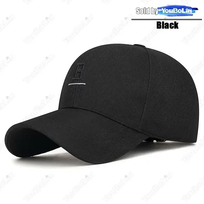 Chapeau de papa brodé tendance pour hommes – Casquette de baseball réglable avec motif de lettre B 1