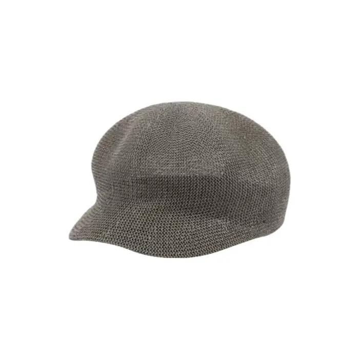 Casquette élégante unie en tissu respirant pour femme, style baseball, avec visière octogonale, idéa