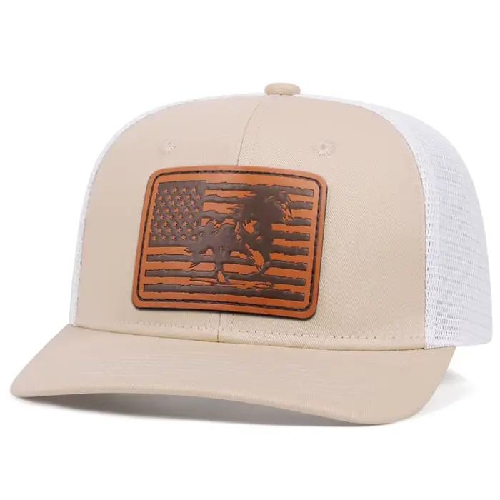 2025 nouvelle étiquette Richardson Mustang maille chapeau pour hommes et femmes en plein air chapeau