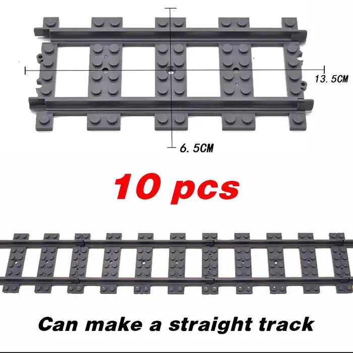 R64.Switch-Train urbain flexible, voies souples, droites et incurvées, construction de nuits, modèle