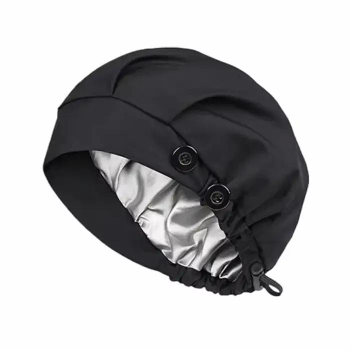 Bonnet Chimio Créatif Bouffant à Haute Élasticité, Turban Protecteur Extensible et Ample avec Doublu