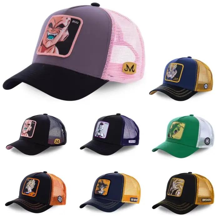 Nouveau Dragon Ball Son Goku casquette été voyage casquette à visière hommes broderie Hip-Hop casque