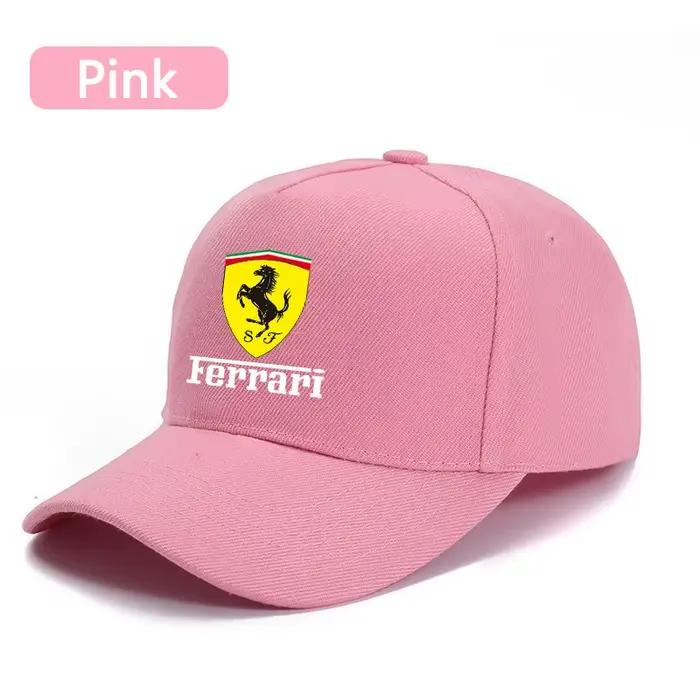 Chapeau de course Ferrari, casquette de baseball réglable, chapeaux de soleil, accessoires pour Ferr