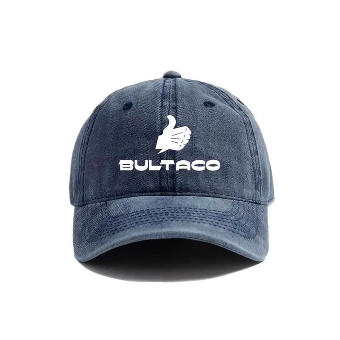 Bultaco Cemoto motos casquettes de Baseball chapeaux en détresse casquette hommes femmes rétro en pl
