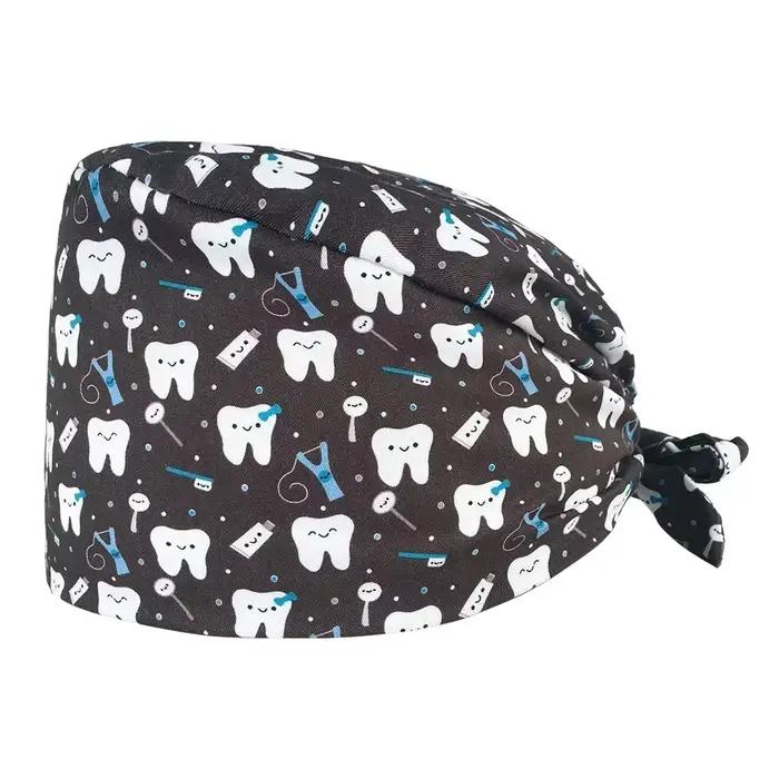 Casquette de gIslande unisexe pour dentiste, motif de salle d'opération de médecin de dessin animé i
