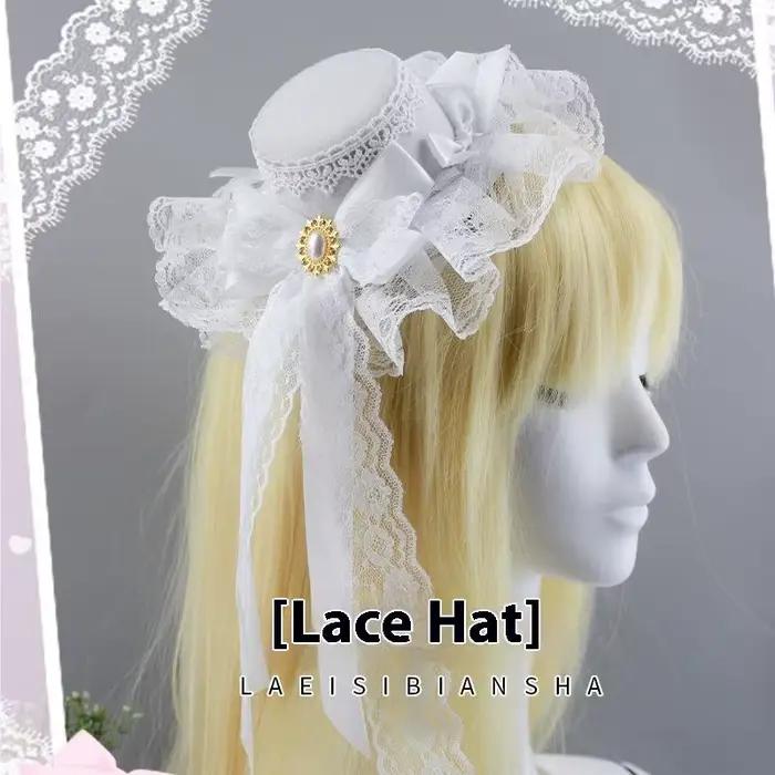 Mini chapeau gothique en forme de Rose, voile, noir ou blanc, élégant, à la mode, pour un usage quot