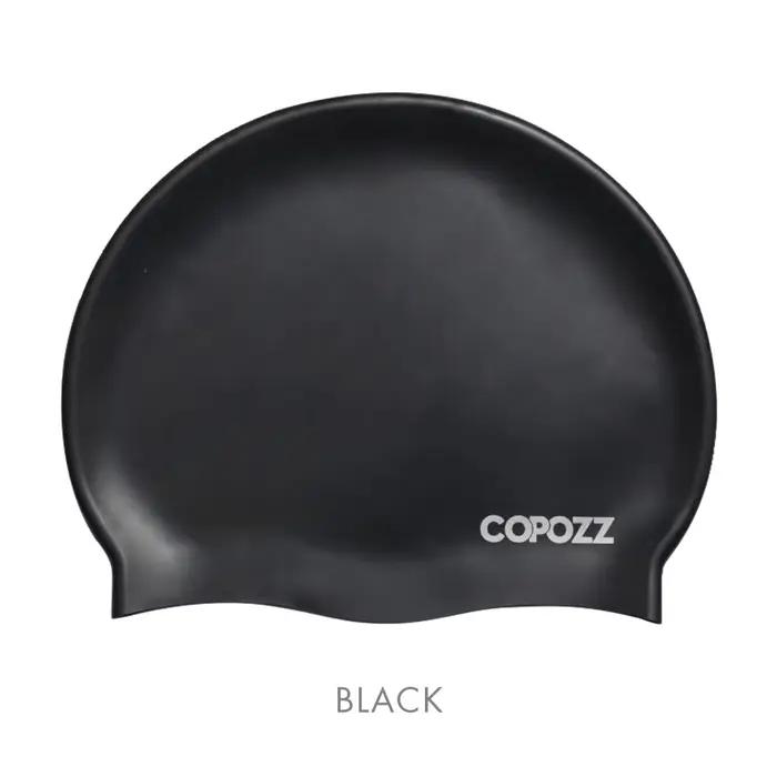 Copozz hommes élastique chapeau de natation grande taille vêtements de natation professionnel adulte