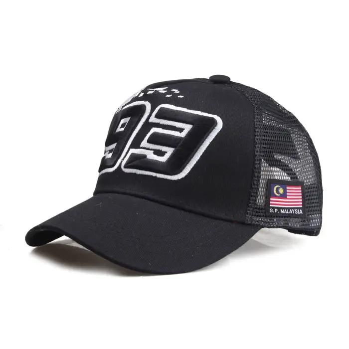 93 casquette de course chapeau de moto casquette de baseball décontractée pour hommes et femmes casq