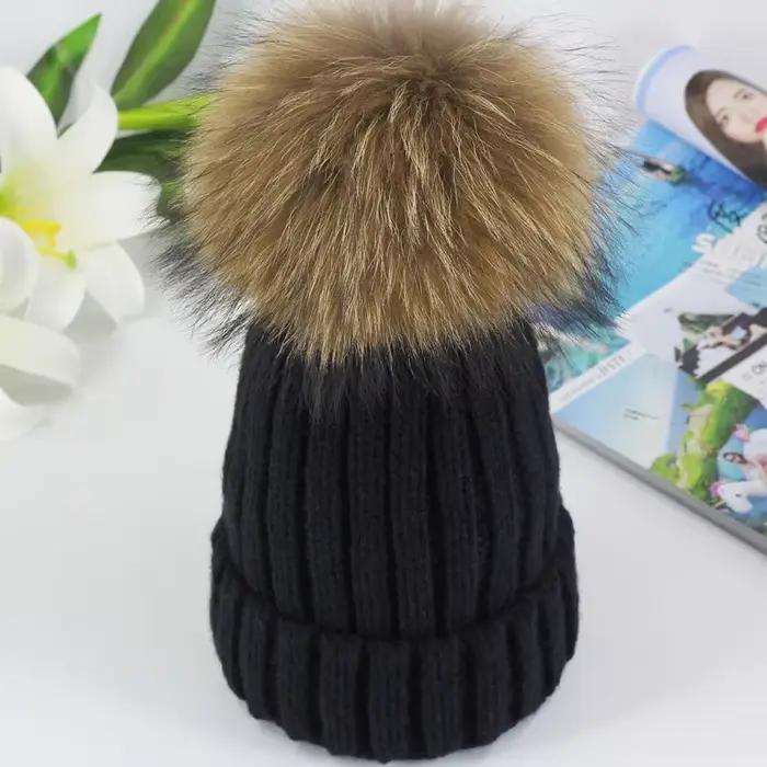 Bonnet tricoté chaud pour enfants de 3 4 5 6 7 8 ans, garçons et filles, automne et hiver