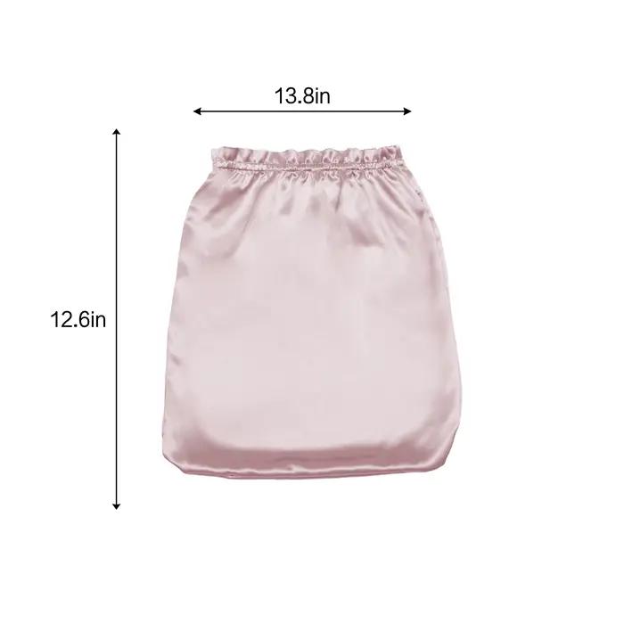 Bonnet en soie de mûrier 100% Pure pour femmes endormies, 22 mamans, soie de qualité 6A pour soins c