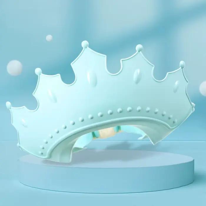 Bonnet de douche de Protection des oreilles et des yeux, couleur unie, bouclier de lavage des cheveu