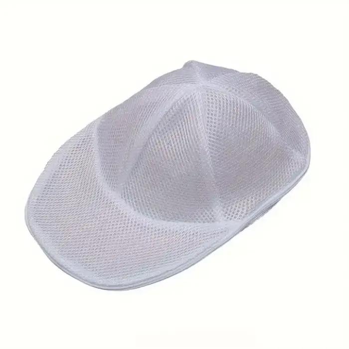 Cage de lavage pour chapeaux avec fermeture éclair - Convient pour le lavage des casquettes et des c