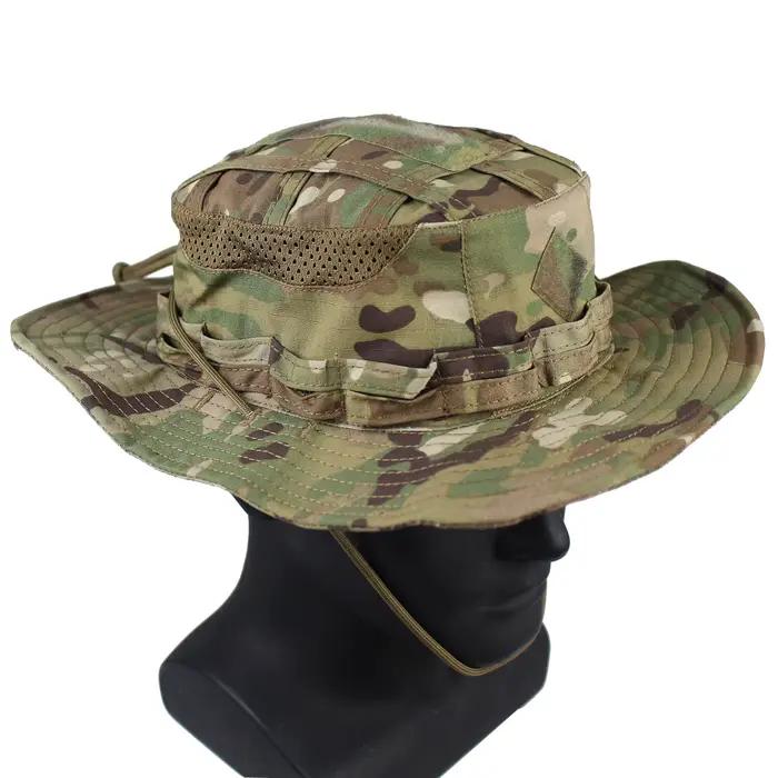Casquette Boonie à large bord camouflage pour hommes et femmes, idéale pour la chasse, la randonnée,