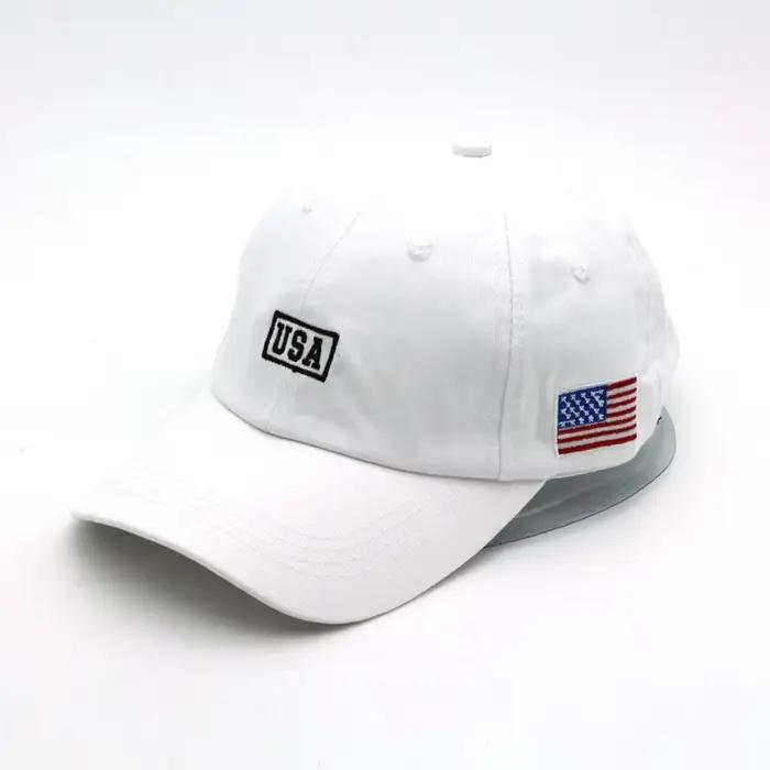 Casquettes de Baseball pour hommes et femmes, chapeaux de simplicité, drapeau américain lettres brod