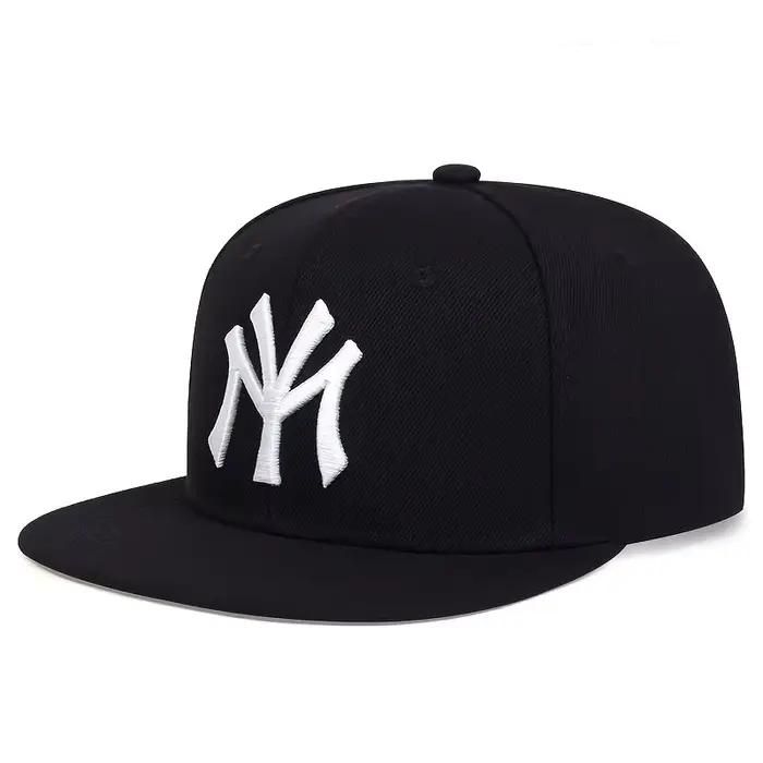 Chapeaux hip-hop brodés de lettres unisexes, casquettes de baseball décontractées réglables, chapeau