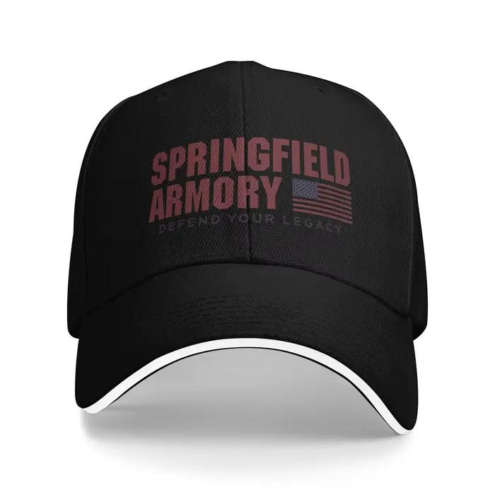 Casquette de baseball Springfield Armory, style streetwear, casquette de camionneur, été, pour femme