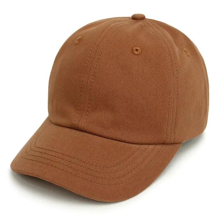 Casquettes pour enfants enfants couleur unie coton respirant casquette Snapback bébé mignon réglable