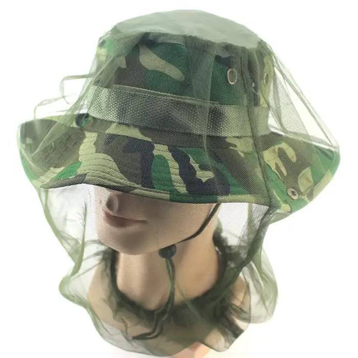 Chapeau anti-moustiques pour l'extérieur, filet de protection qualifiée ale, équation d'insectes, mo