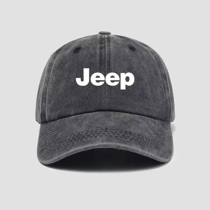 Casquette de baseball avec logo Jeep, nouvelle collection été 2026, best-seller pour hommes et femme
