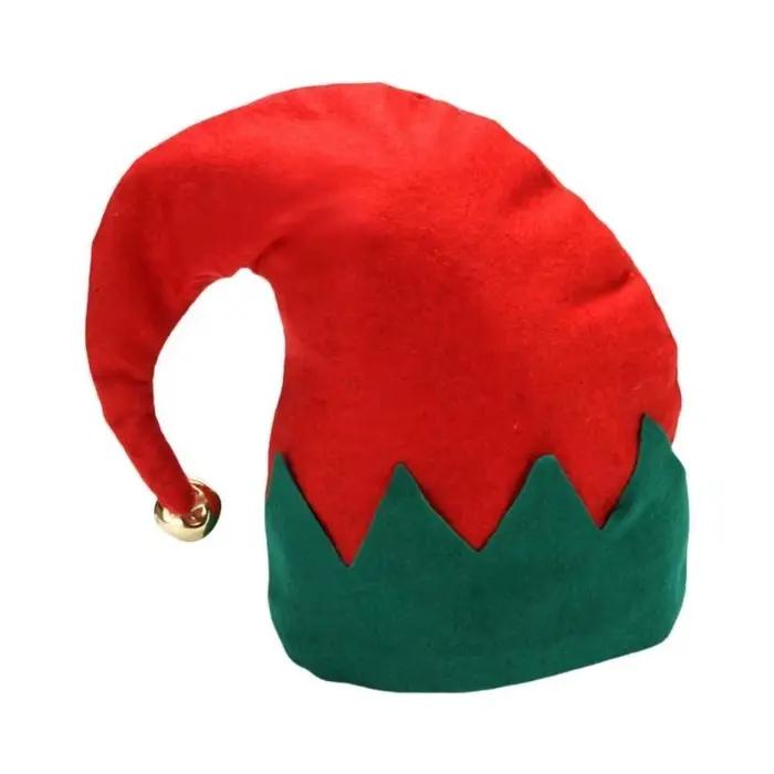 G6KF – chapeau d'elfe unisexe, Bonnet noël, lutin vacances, Streetwear, bonnet scintillant, chapeau 