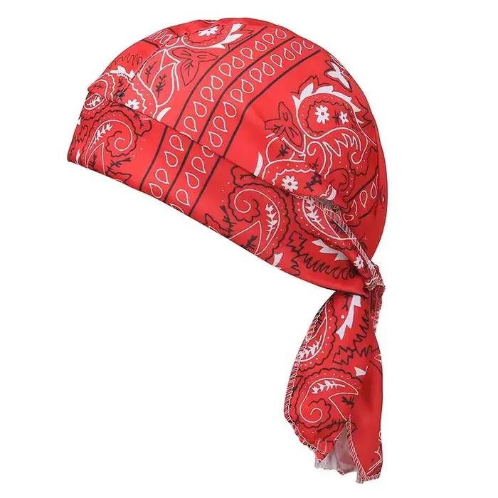 Paisley imprimé foulard homme femmes écharpe été printemps cyclisme Pirate chapeau en plein air mode
