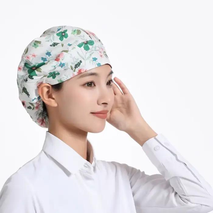 Chapeau de Chef de restauration réglable, anti-poussière, respirant, résistant à l'huile et à la sui
