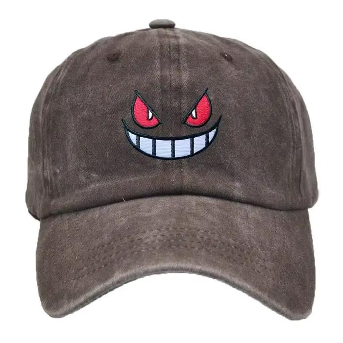 Anime Pokemon Gengar casquettes de Baseball chapeaux de relance casquettes de sport réglables chapea