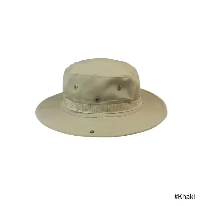 Chapeau Boonie de Camouflage pour hommes, seau tactique, Panama, casquette d'été, chasse, randonnée 